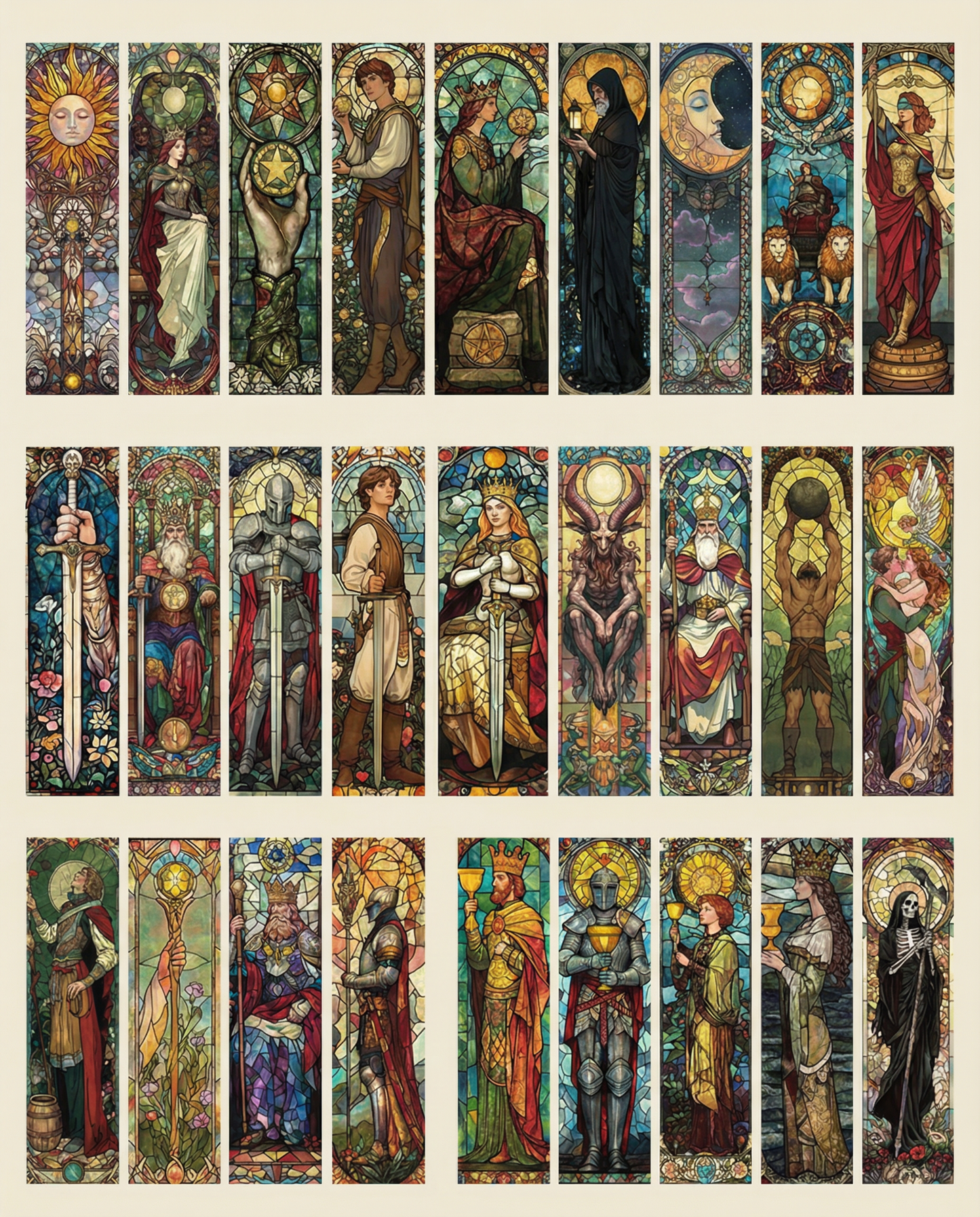 Fantasy bookmarks